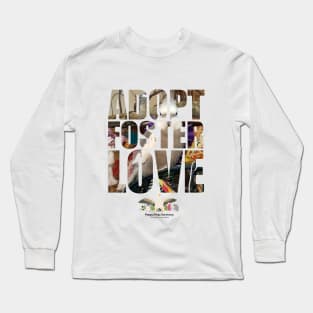 Adopt Foster Love!  Mr. Casper! Long Sleeve T-Shirt